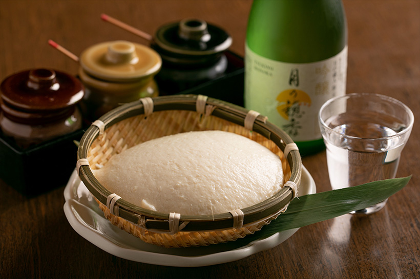 ざる豆腐