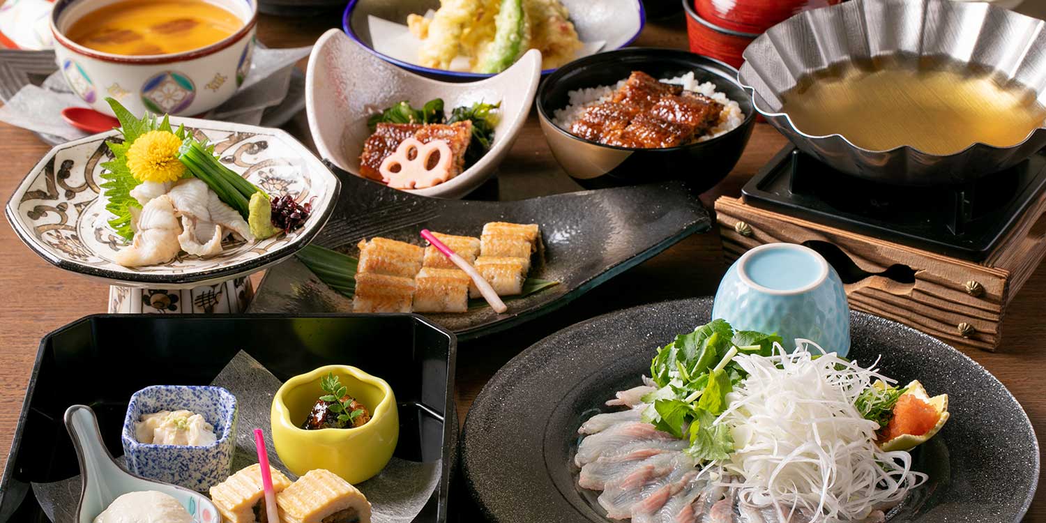 鰻会席玄人コース